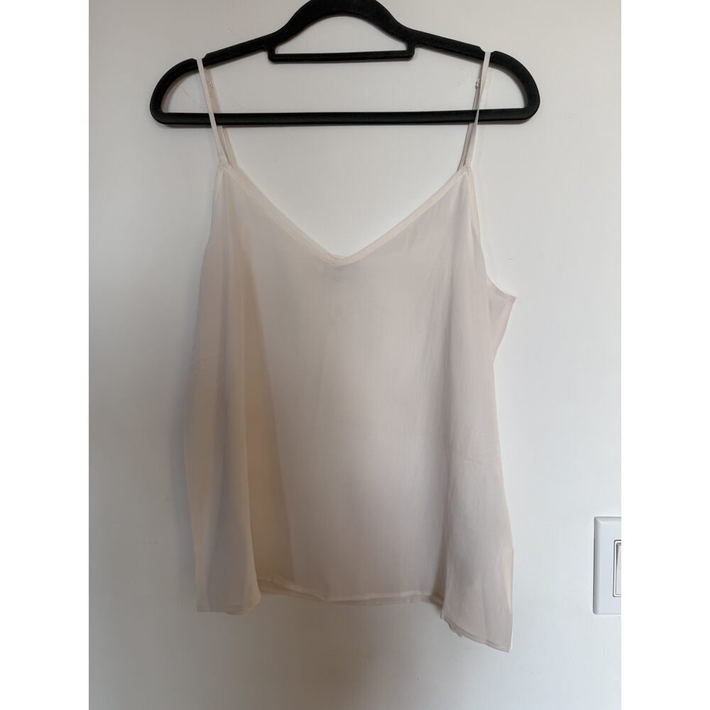 EQUIPMENT FEMME Cream Camisole S